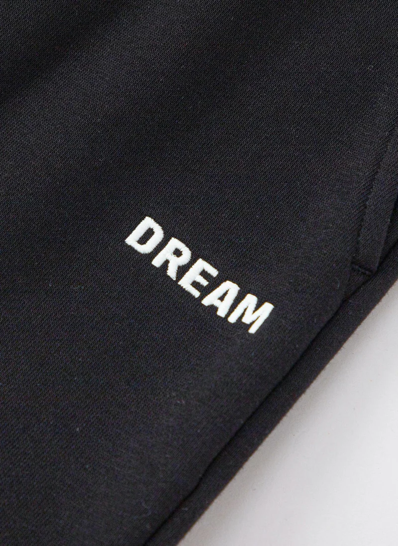 Balabala Black Kids Unisex Knitted trousers  | Best Price UAE